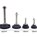 Stainless Steel with Adjustable Feet Size:60x16x100mm 4PCs