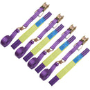 Car Recovery Ratchet Tie Down Straps 4PCs Set