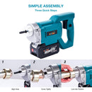 FIT-BAT Concrete Vibrator With Hose 1.2M With 4.0 Battery