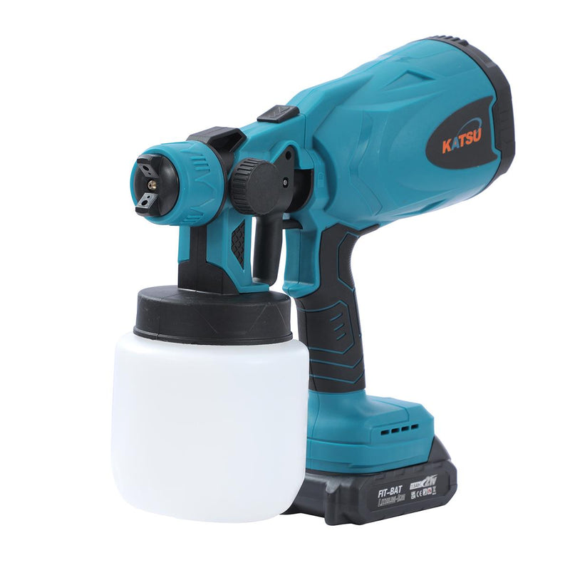 FIT-BAT Cordless Spray Gun With Battery 1500MA 1.8, 1.5, 2.5mm