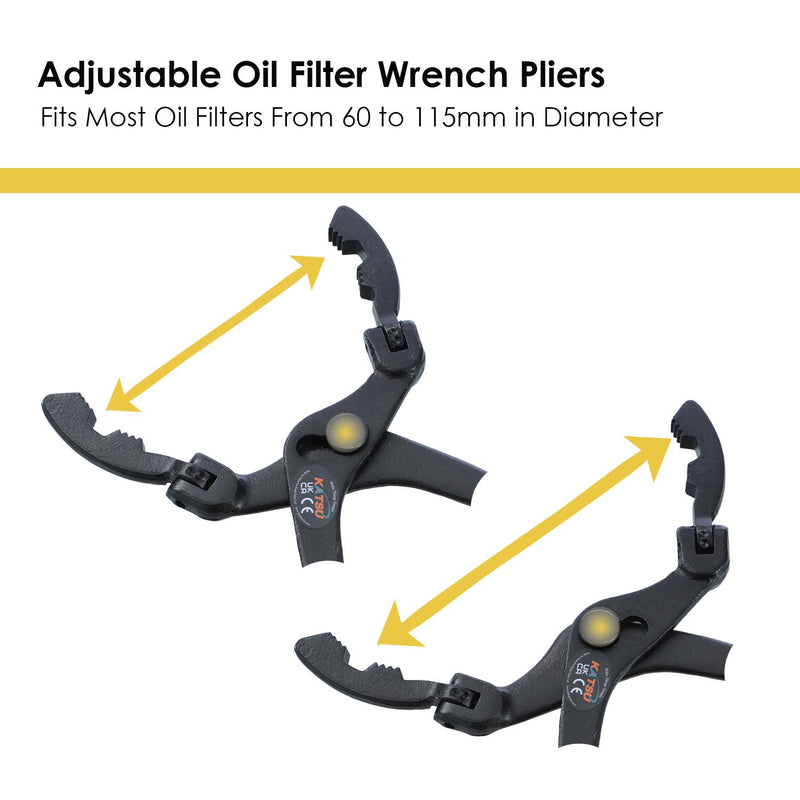Oil Filter Wrench Pliers Flexible