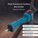 KATSU FIT-BAT Die Grinder 6mm Chuck w 3.0A btry