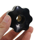 Through Hole Star Bakelite Machine Handle 2PCs