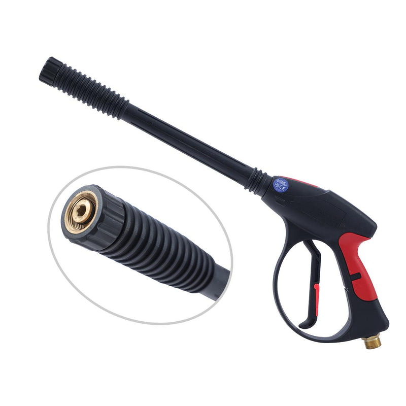 Pressure Washer Gun long with Lance wand & 5 Nozzle Tips 22mm