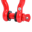 Tow Shackle 7/8 Inch 2PCs/pack