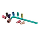 Socket Set 1/2 Inch 10PC Coloured 8/10/12/13/14/15/17/19/22 CR-V
