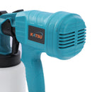 FIT-BAT Cordless Budget Spray Gun W Battery 1500MA with 5 Nozzles