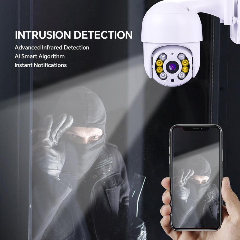 New Flash 3MP Security Camera Outdoor - 2.8