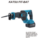 KATSU Tools FIT-BAT 21V Reciprocating Saw 3.0Ah Battery 4 Blades Saw 102741