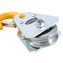Pulley with Ball Bearings and Hook Rope 10mm 1Ton