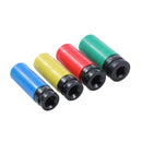 Impact Deep Socket Set Coloured 4PCs 1/2", Black CR-V, 78mm