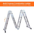 Aluminium Ladder M Shape 1.2mm Thickness