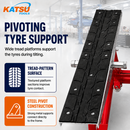 KATSU Car Gear Portable Pivot Car Lift 1500KG MR8050-1