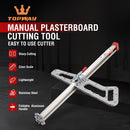 TOPWAY Manual Drywall Cutter 60cm Foldable Handle Plasterboard Tool 347613