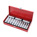 Deep Socket Set 1/2" 14 PCs in Steel Case CR-V