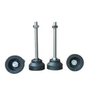 Stainless Steel with Adjustable Feet Size:40x8x80mm 4PCs