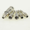 Air Quick Coupler Connector British Type 1/4" BSP 5pcs