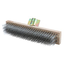 Wire Broom Head with Wooden Back No Handle