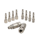Air Quick Coupler Connector British Type 1/4" BSP 10pcs