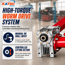 KATSU Tools 3000KG Portable Pivot Car Lift Tilting Jack 175-650mm 161143