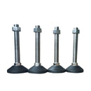 Stainless Steel with Adjustable Feet Size:80x20x150mm 4PCs