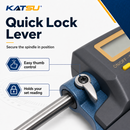 KATSU Tools  Digital Outside Micrometer 25mm 1 Inch LCD Electronic Caliper
