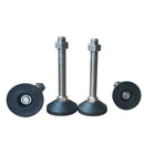 Stainless Steel with Adjustable Feet Size:80x20x150mm 4PCs