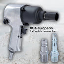Budget Impact Wrench 1/2" Twin Hammer with Sockets