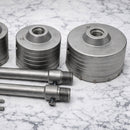 TOPWAY Core Drill Bit Set 30–100mm – TCT Masonry Cutter | 9 Piece SDS Plus