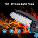 KATSU FIT-BAT Chainsaw w/Oil Pump Extra Chain 6 inch 3.0 Btry