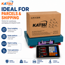 KATSU Tools 300KG Wireless Digital Platform Postal Scale Steel 42x52cm 833182