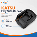 A.T USB Adapter 18V Battery with LED Work Light