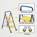 3 Steps Steel Trolley Ladder