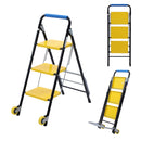 3 Steps Steel Trolley Ladder