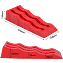 Caravan Levelling Ramps Wheel Stop Curves - EU Only