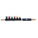 Pressure Washer Extension Wand 10 PC, with 5 Nozzle Tips