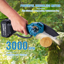 KATSU FIT-BAT Chainsaw w Extra Chain 4 inch W 3.0 Btry