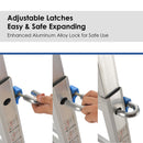 Aluminium Ladder Telescopic Foldable