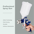 Gravity Feed Paint Spay Gun H827 with 1.4/1.7/2.0mm 600CC