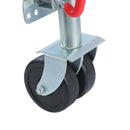 Caravan Trailer Jockey Twin Wheel Swing Up