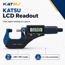 KATSU Tools  Digital Outside Micrometer 25mm 1 Inch LCD Electronic Caliper