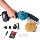 KATSU FIT-BAT Chainsaw w/Oil Pump Extra Chain 6 inch 3.0 Btry
