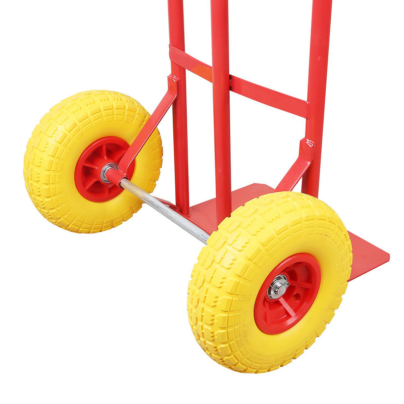 P- Handle Trolley Barrow with PU Tires Max-150kg