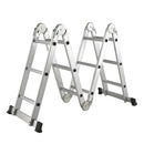 Aluminium Ladder M Shape 1.2mm Thickness