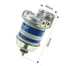 482730 KATSU Diesel Fuel Filter Water Separator Trap Assy Fits CAV 296