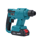 FIT-BAT 21V Cordless Budget SDS Rotary Hammer Drill Brushed Motor with 2 Batteries & Charger