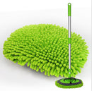 Car Washing Microfiber Mop Aluminum Handle