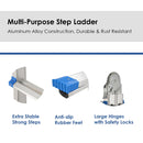 Aluminium Ladder Telescopic Foldable