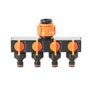 Garden Water Tap Divider 4 Exits- Budget