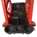 Garage Working Stool W Wheels Plastic Blue TC0617